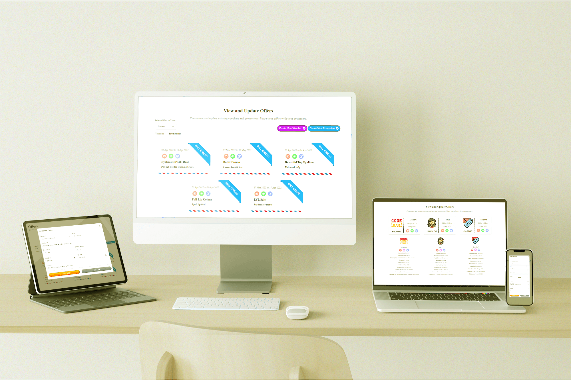 Account page of AltoBook app